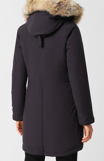 Парка rossclair CANADA GOOSE темно-синего цвета по цене 139000 руб., арт. 2580L, фото 4 Парка rossclair CANADA GOOSE, арт. 2580L, фото 4