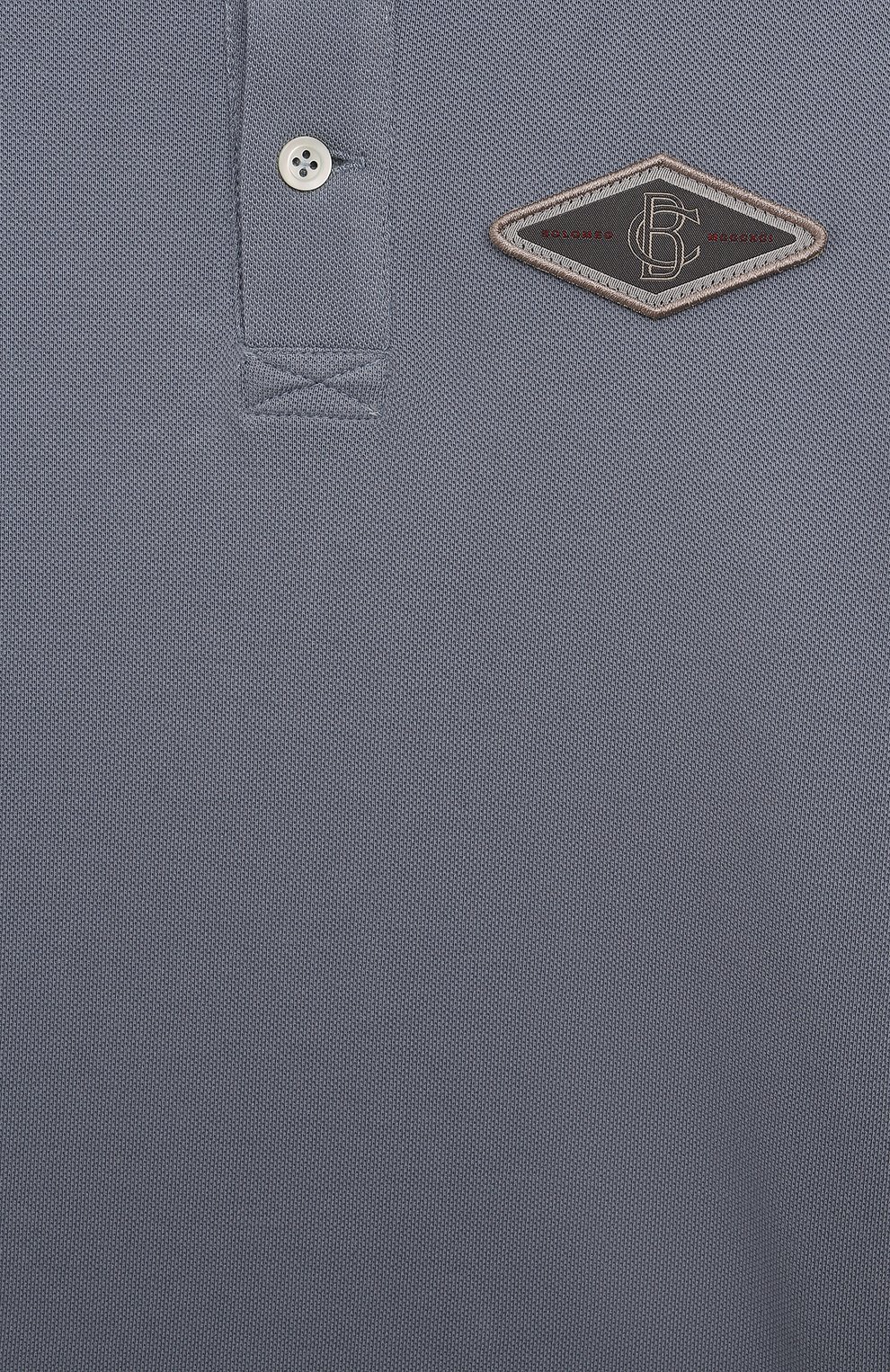 Хлопковое поло BRUNELLO CUCINELLI, арт. BE854T309A, фото 3