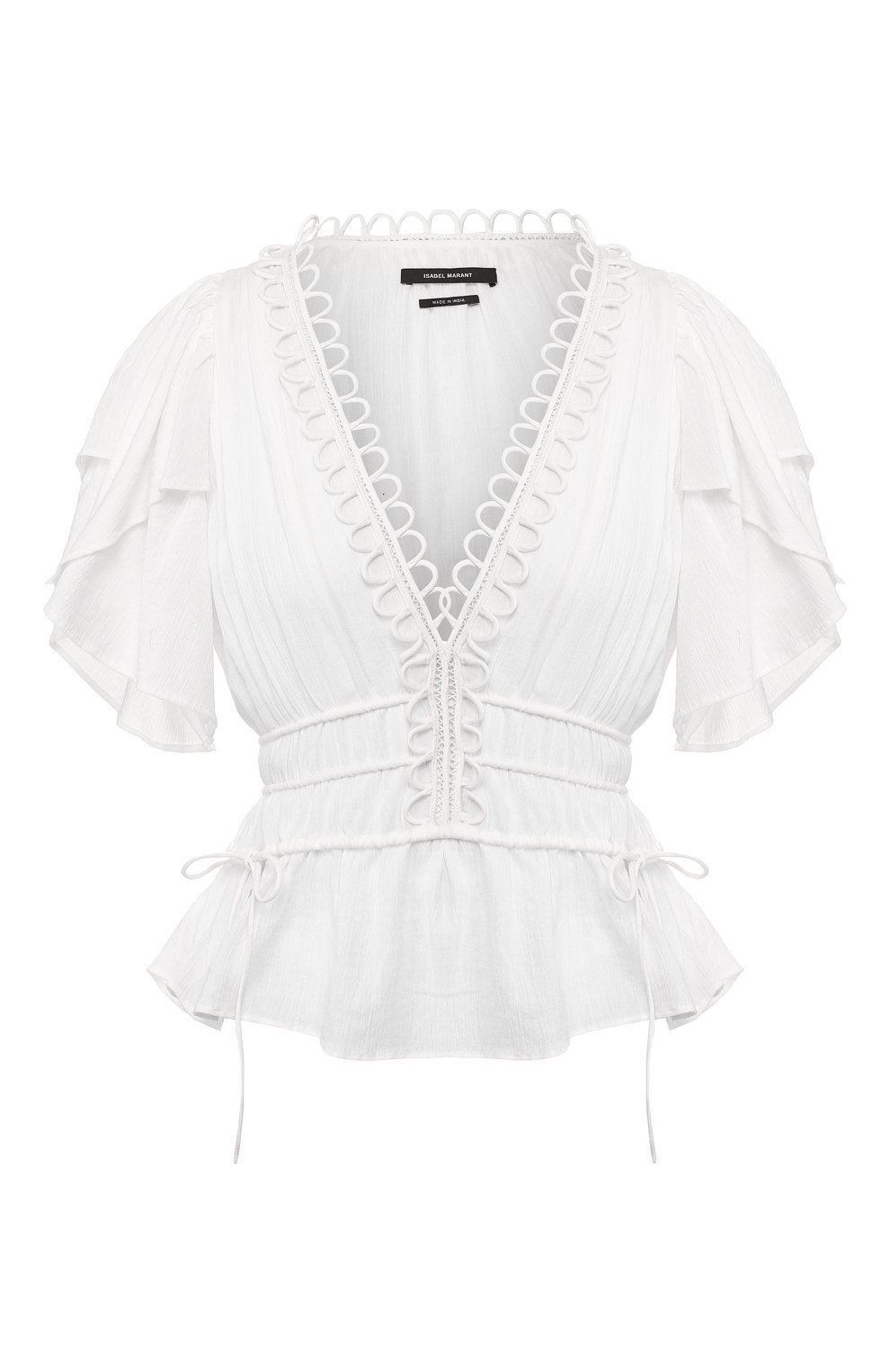 Хлопковая блузка ISABEL MARANT, арт. HT1739-20E021I/YEMILA, фото 1