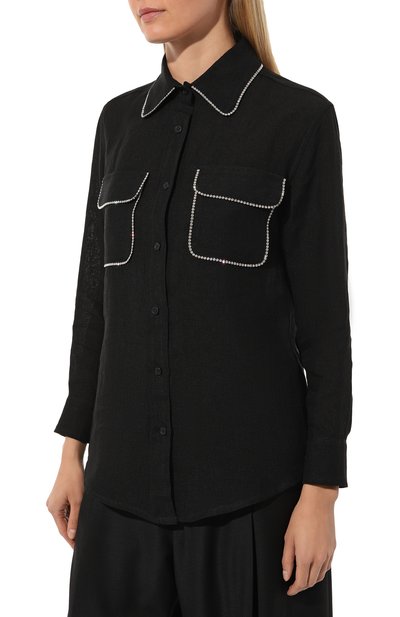 Хлопковая рубашка FORTE DEI MARMI COUTURE, арт. 23SF6106, фото 3