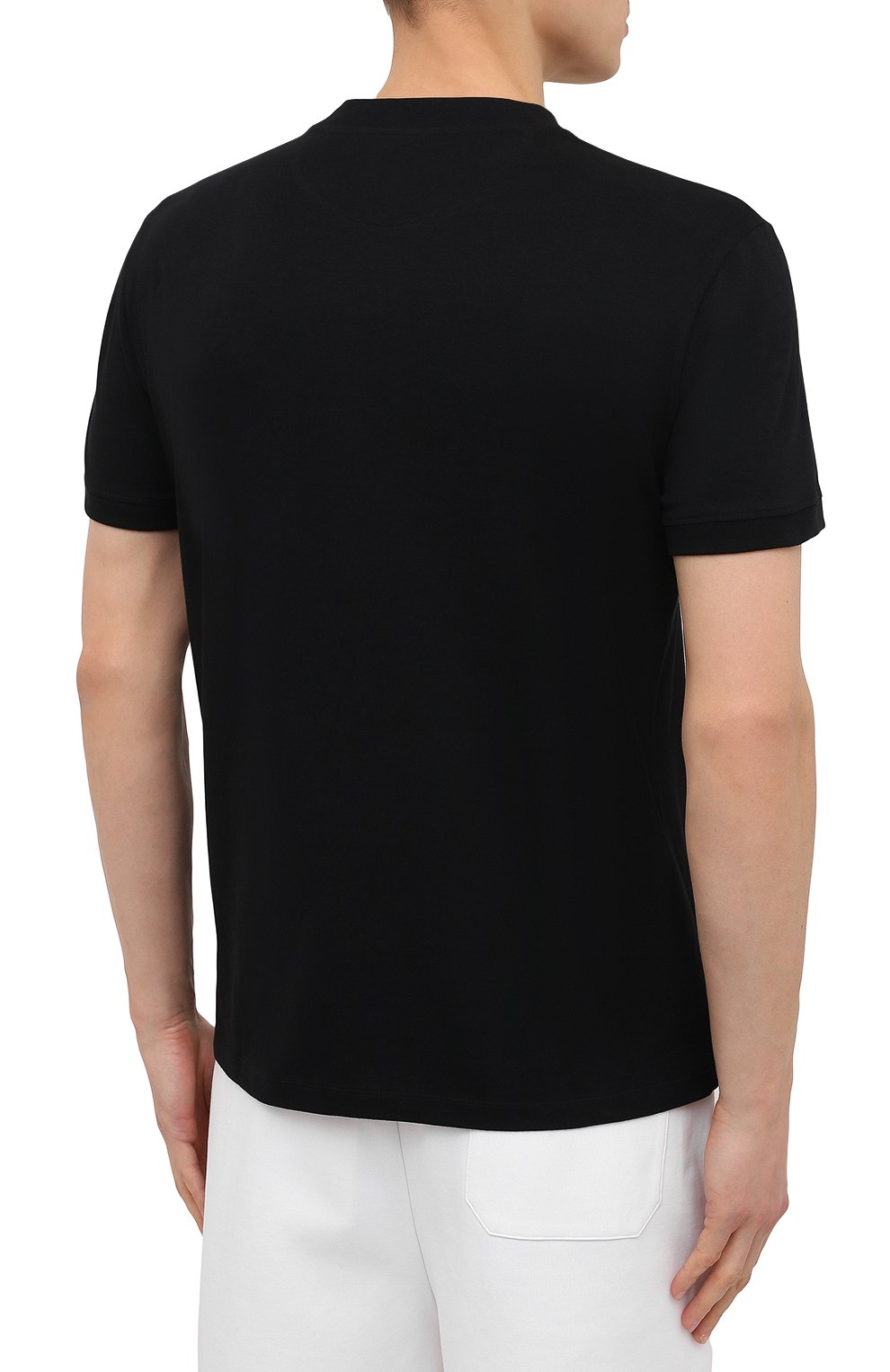 Хлопковая футболка VALENTINO, арт. VV3MG09J74M, фото 4