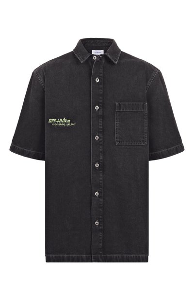 Мужская джинсовая рубашка OFF-WHITE, арт. 0MYD05AS25DEN001