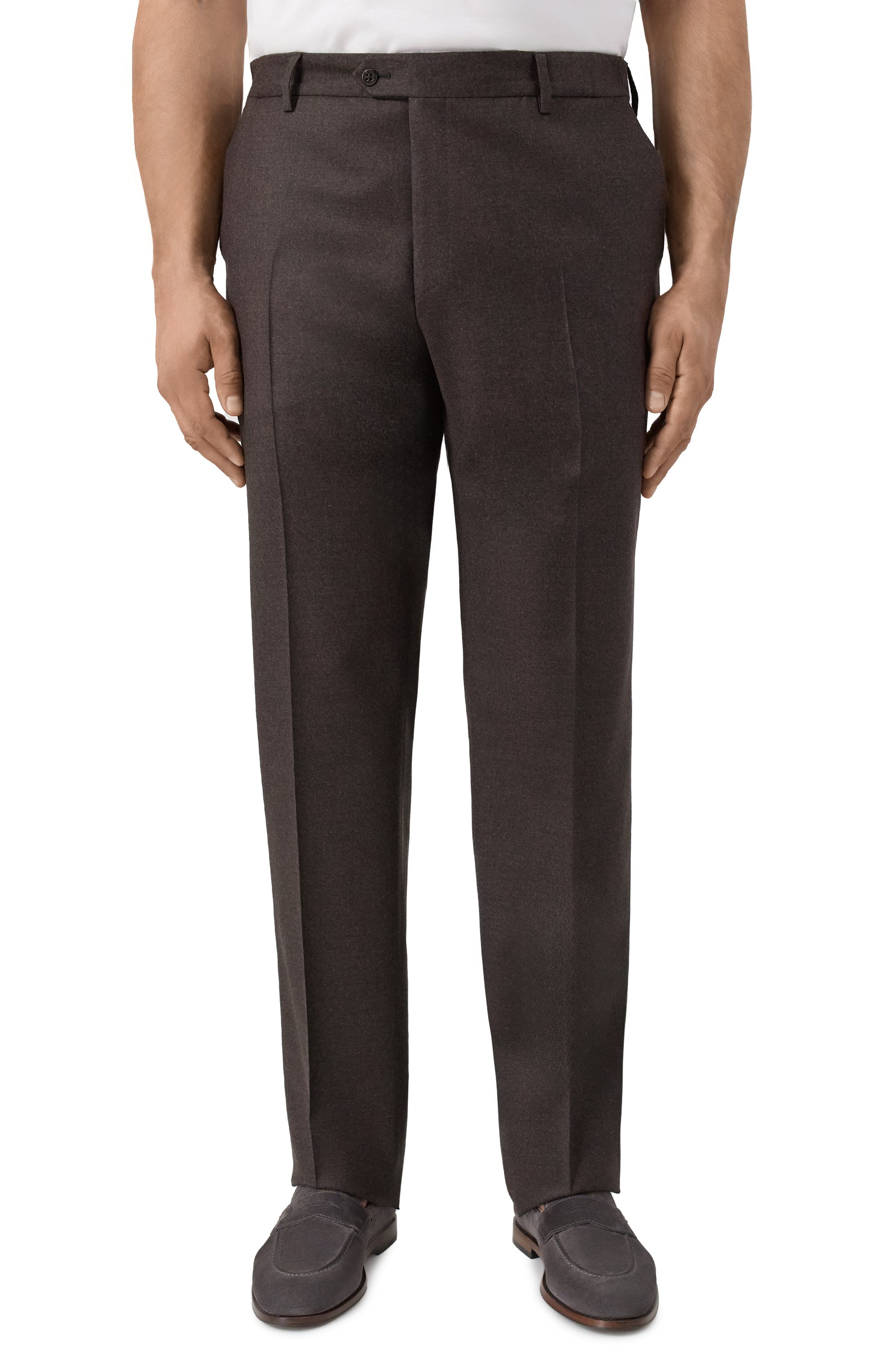 Шерстяные брюки CORNELIANI, арт. 264B08-2618581, фото 3