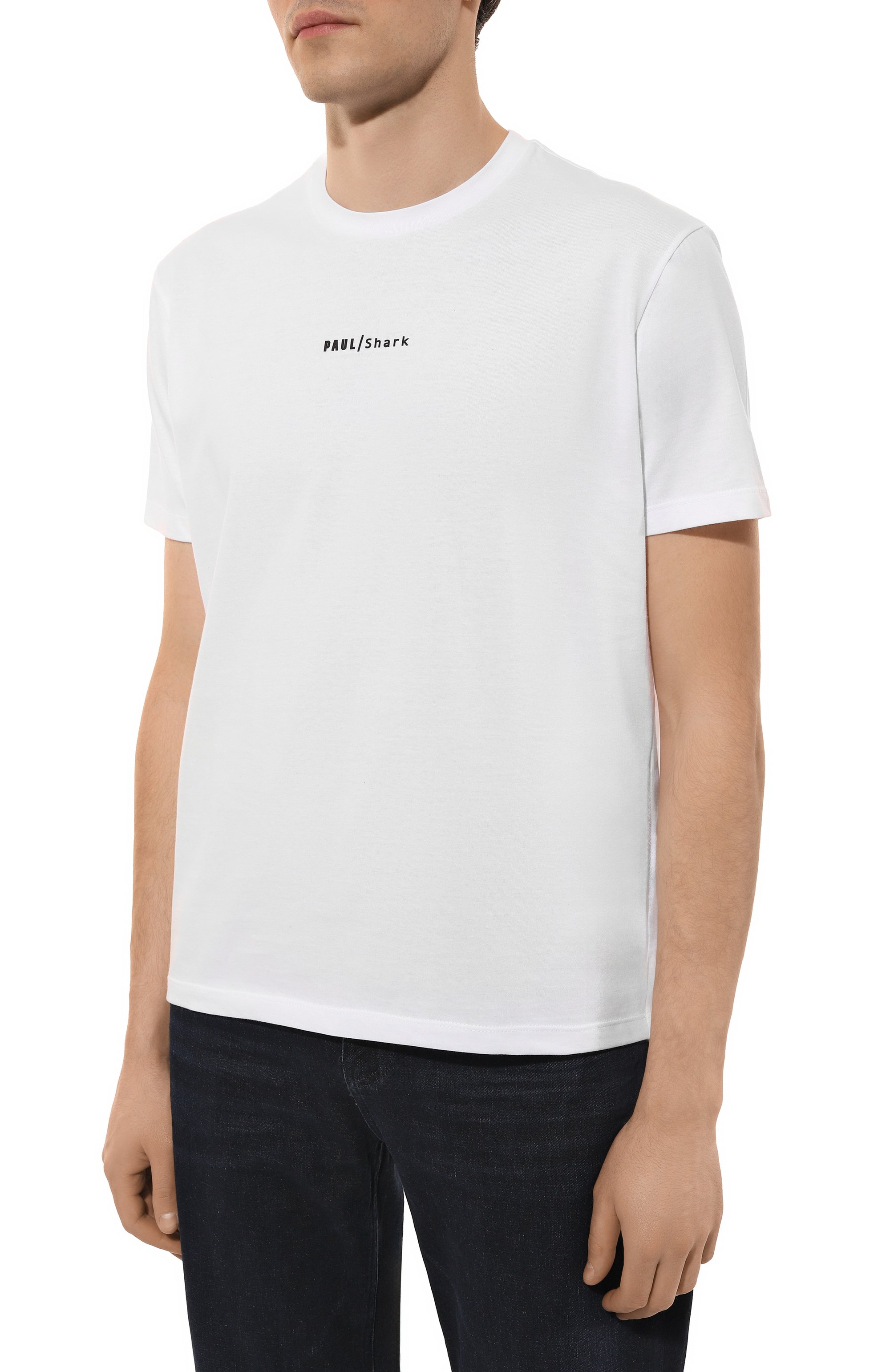 Хлопковая футболка PAUL&SHARK, арт. 25411060, фото 3