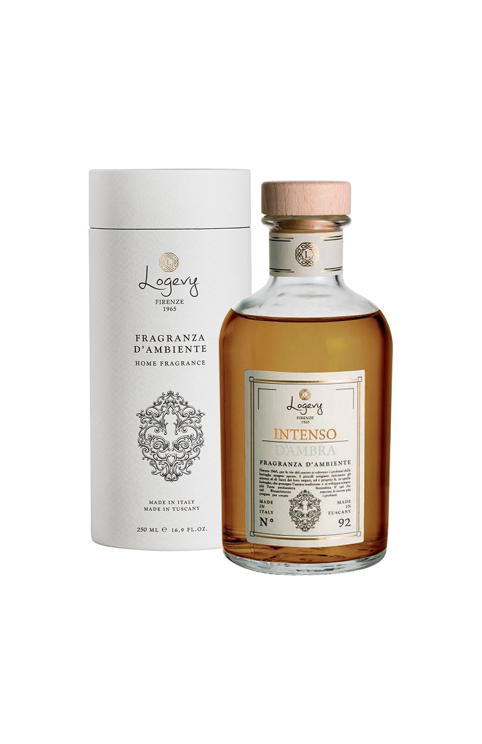 Диффузор intenso d’ambra / "магия амбры" (250ml) LOGEVY FIRENZE 1965, арт. 8050519372022, фото 3