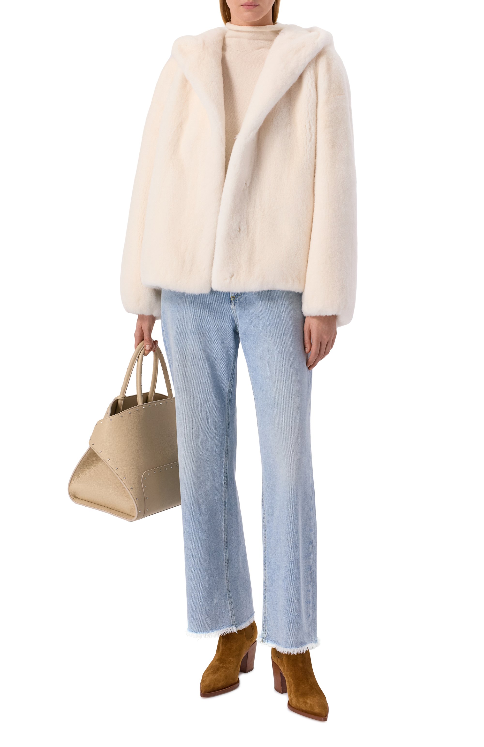 Шуба из норки VICTORIA KUSENKOVA, арт. 761700001677, фото 2