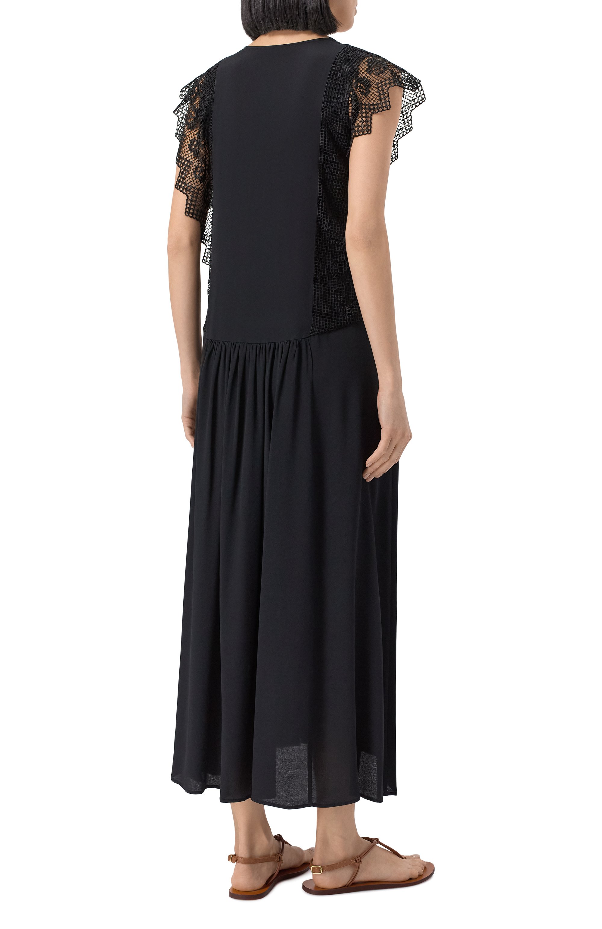 Платье BEATRICE .B черного цвета по цене 55250 руб., арт. 25FE6487T0RRE, фото 4 Платье BEATRICE .B, арт. 25FE6487T0RRE, фото 4