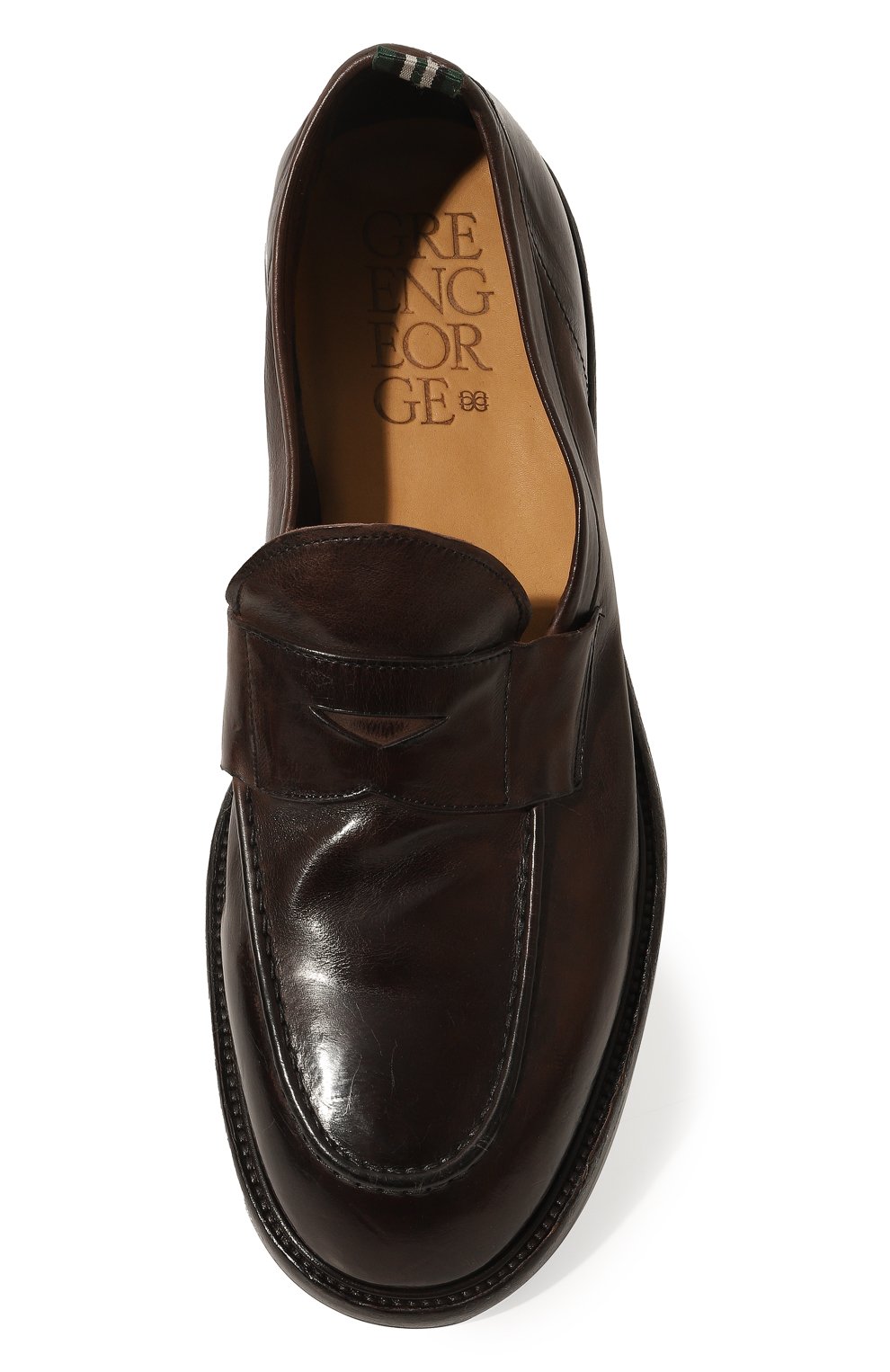 Кожаные пенни-лоферы GREEN GEORGE, арт. 6010/MAREMMA, фото 6