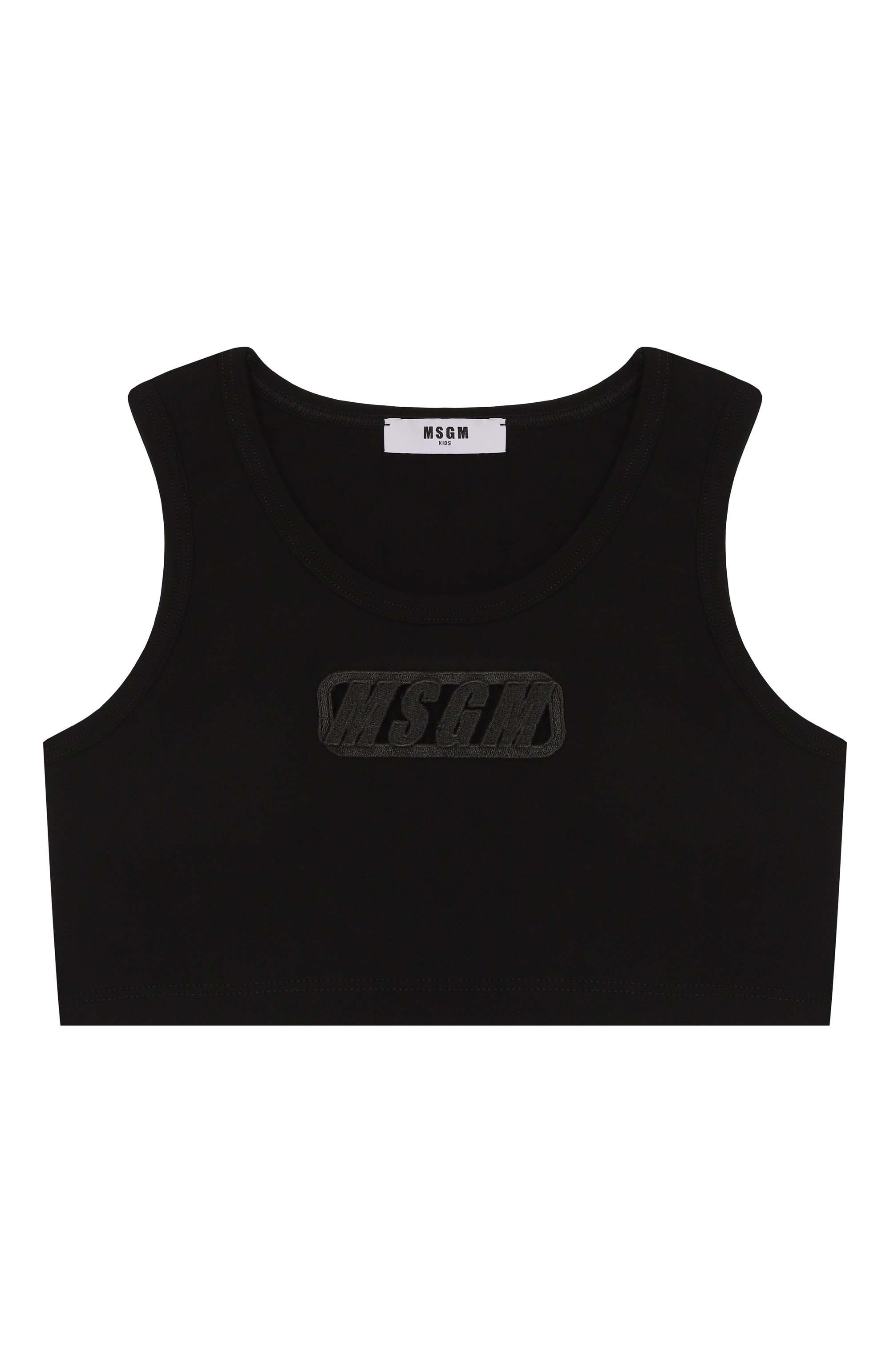Хлопковый топ MSGM KIDS, арт. S5MSJGT0085, фото 1