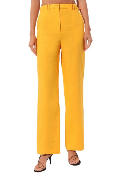 Брюки из вискозы и льна PATRIZIA PEPE, арт. 2P1491_A052, фото 3