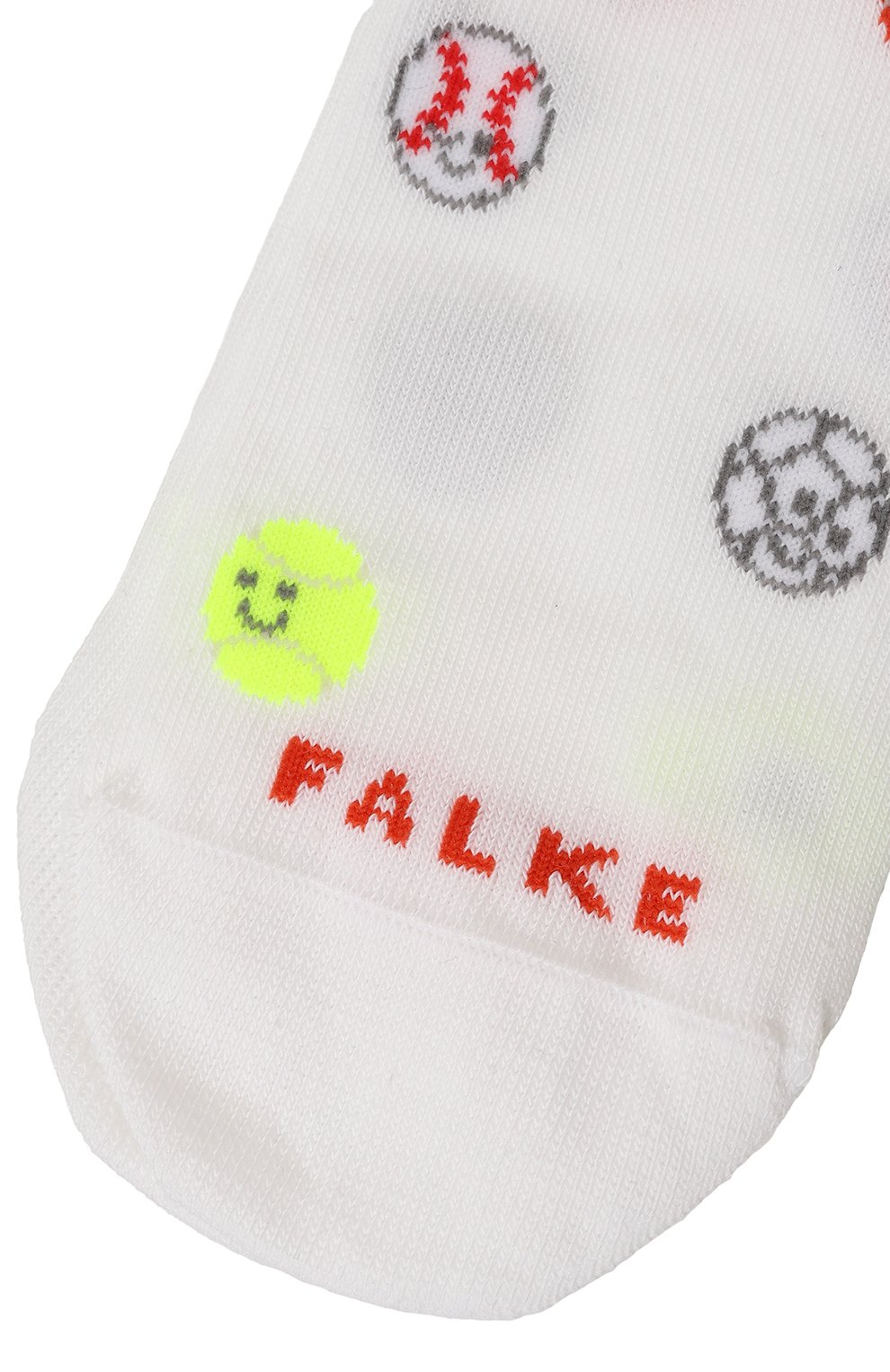 Хлопковые носки FALKE белого цвета по цене 1810 руб., арт. 10334., фото 2 Хлопковые носки FALKE, арт. 10334., фото 2