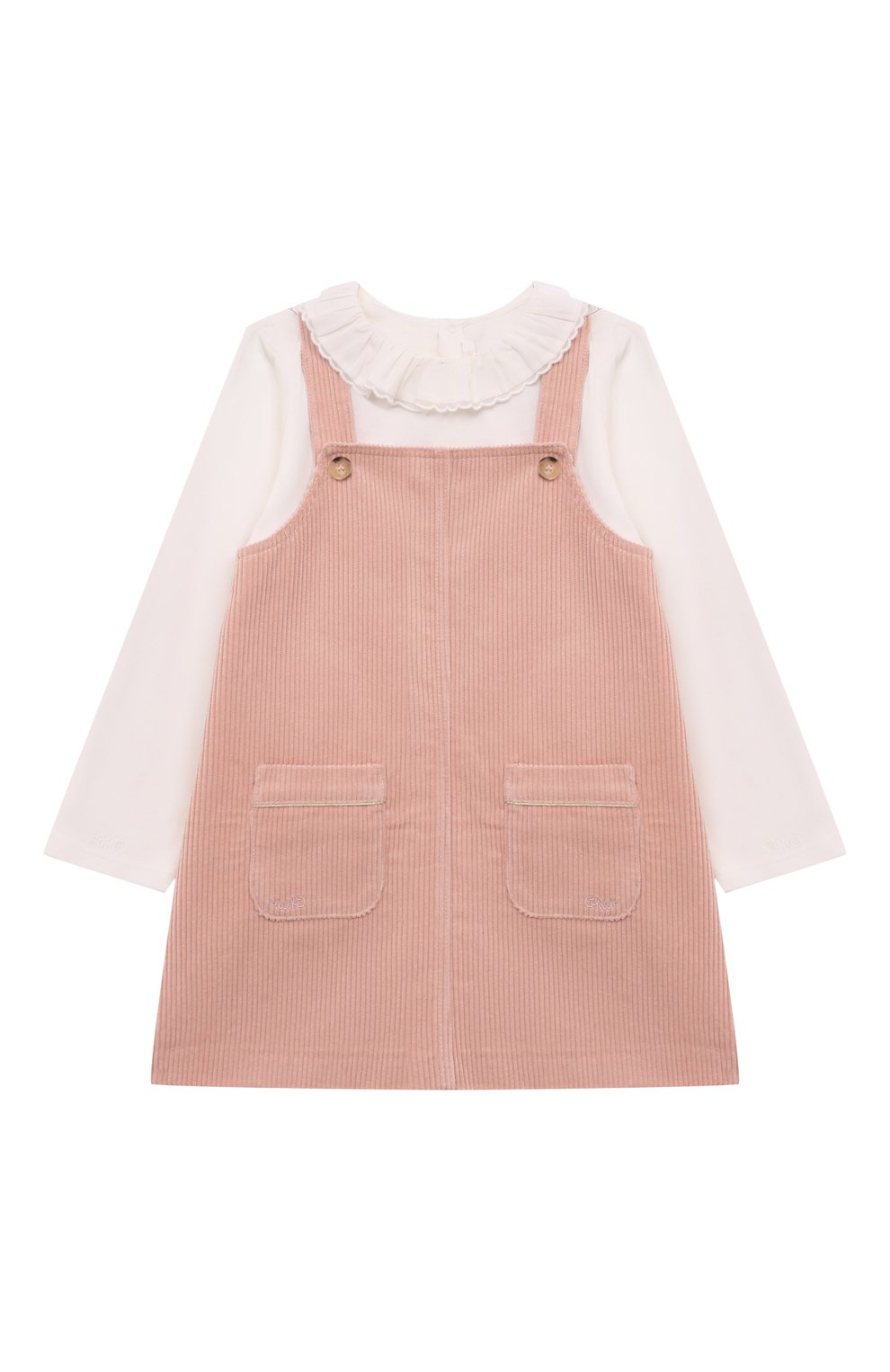 Комплект из сарафана и лонгслива CHLOÉ, арт. C20328., фото 1