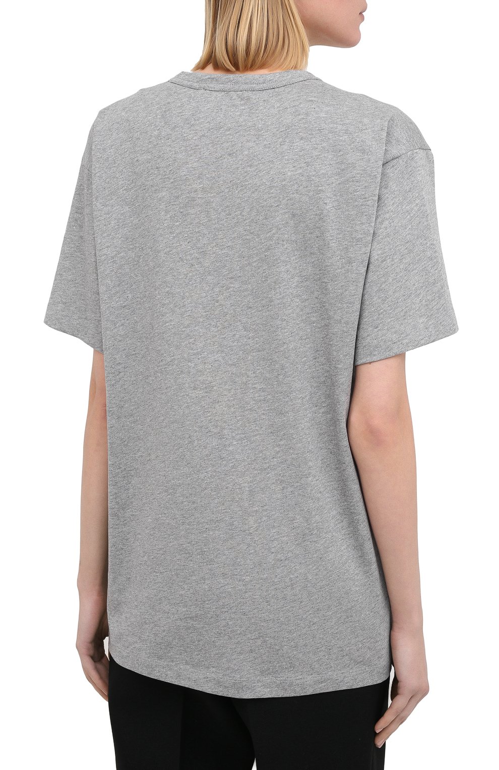 Хлопковая футболка ACNE STUDIOS, арт. 25E173/W, фото 4