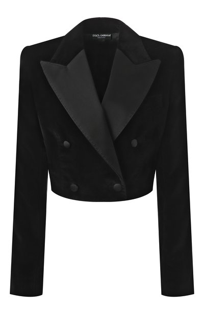 Женский бархатный жакет DOLCE & GABBANA, арт. F291WT/FUVG7