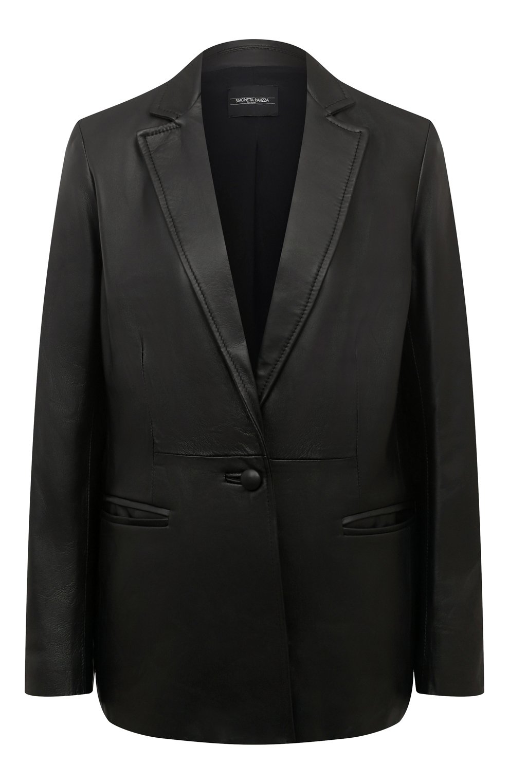 Кожаный жакет SIMONETTA RAVIZZA, арт. S04JA236L16/TS/001, фото 1