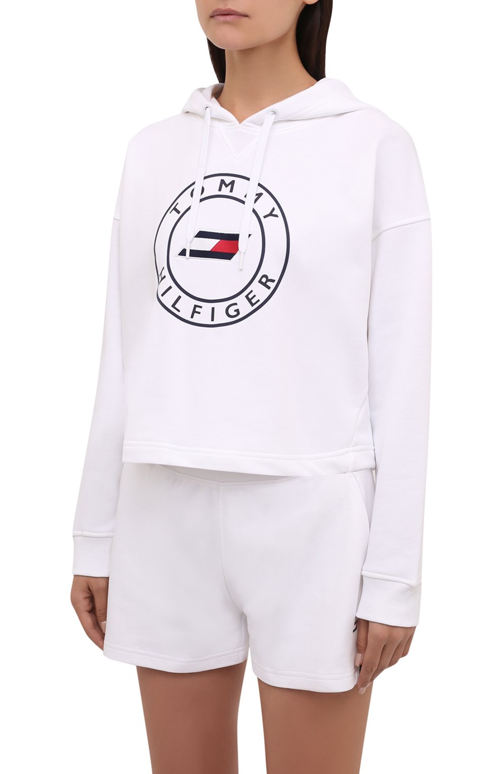 Хлопковое худи TOMMY HILFIGER, арт. S10S101031, фото 3