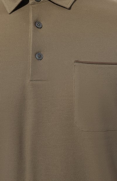 Хлопковое поло ZEGNA, арт. UD392A7/D752, фото 5