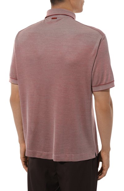 Шелковое поло ZEGNA, арт. UB330A5/B775R05, фото 4