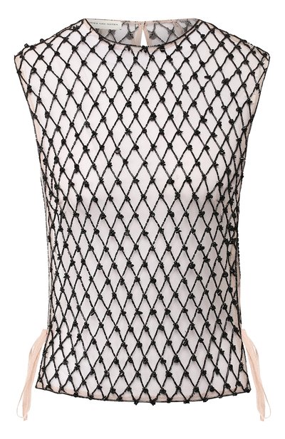 Женский топ с декоративной отделкой DRIES VAN NOTEN, арт. 191-10603-7296