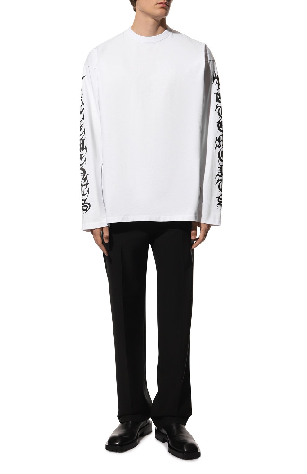 Хлопковый лонгслив VETEMENTS, арт. UA53LS100W 1604/M, фото 2
