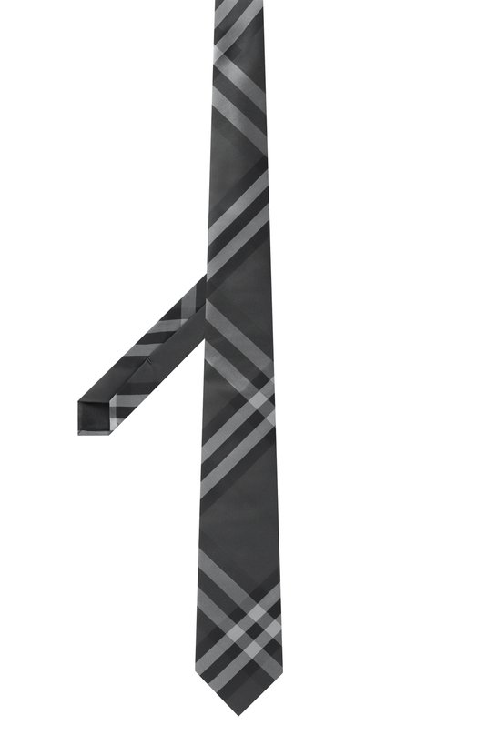 Шелковый галстук Burberry 8092950 Серый  8092950 Фото 3