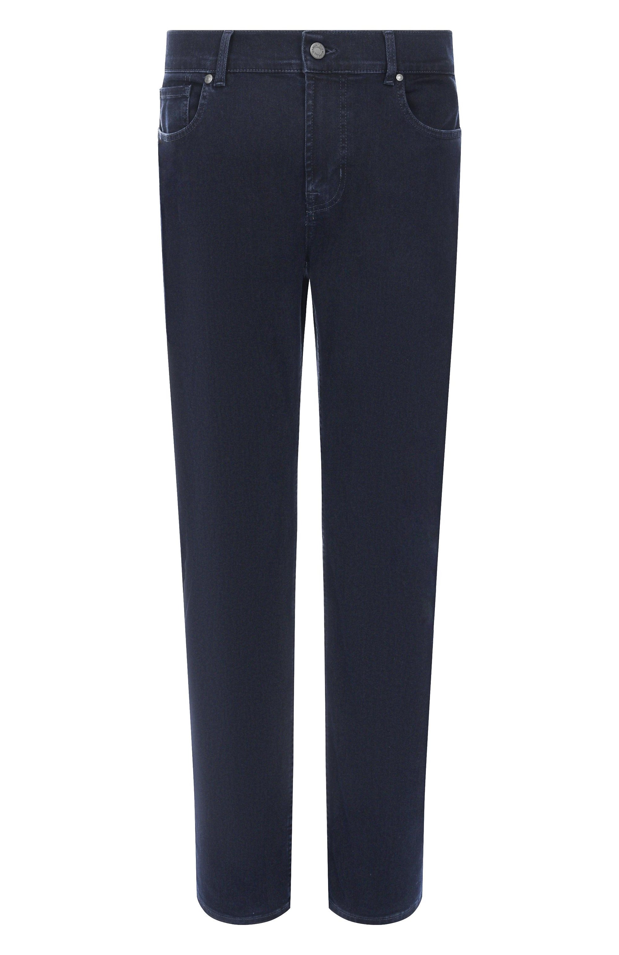 Джинсы standard 7 FOR ALL MANKIND темно-синего цвета по цене 29150 руб., арт. 7T519B78XXB, фото 1 Джинсы standard 7 FOR ALL MANKIND, арт. 7T519B78XXB, фото 1