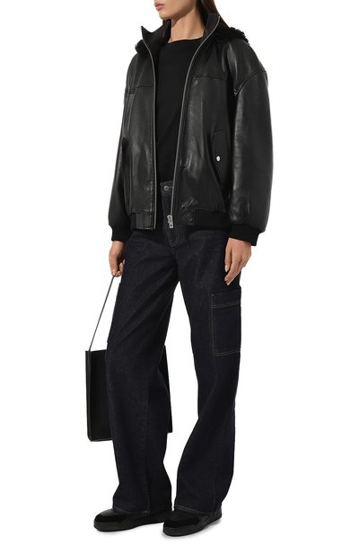 Кожаные кеды spiker DSQUARED2, арт. SNW0316/01506719, фото 2