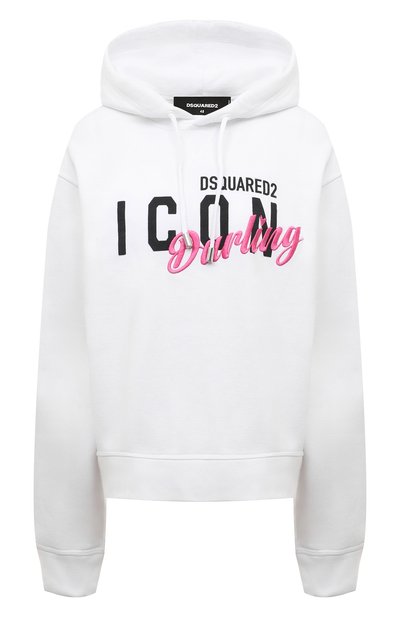 Женский хлопковое худи DSQUARED2, арт. S80GU0097/S25516