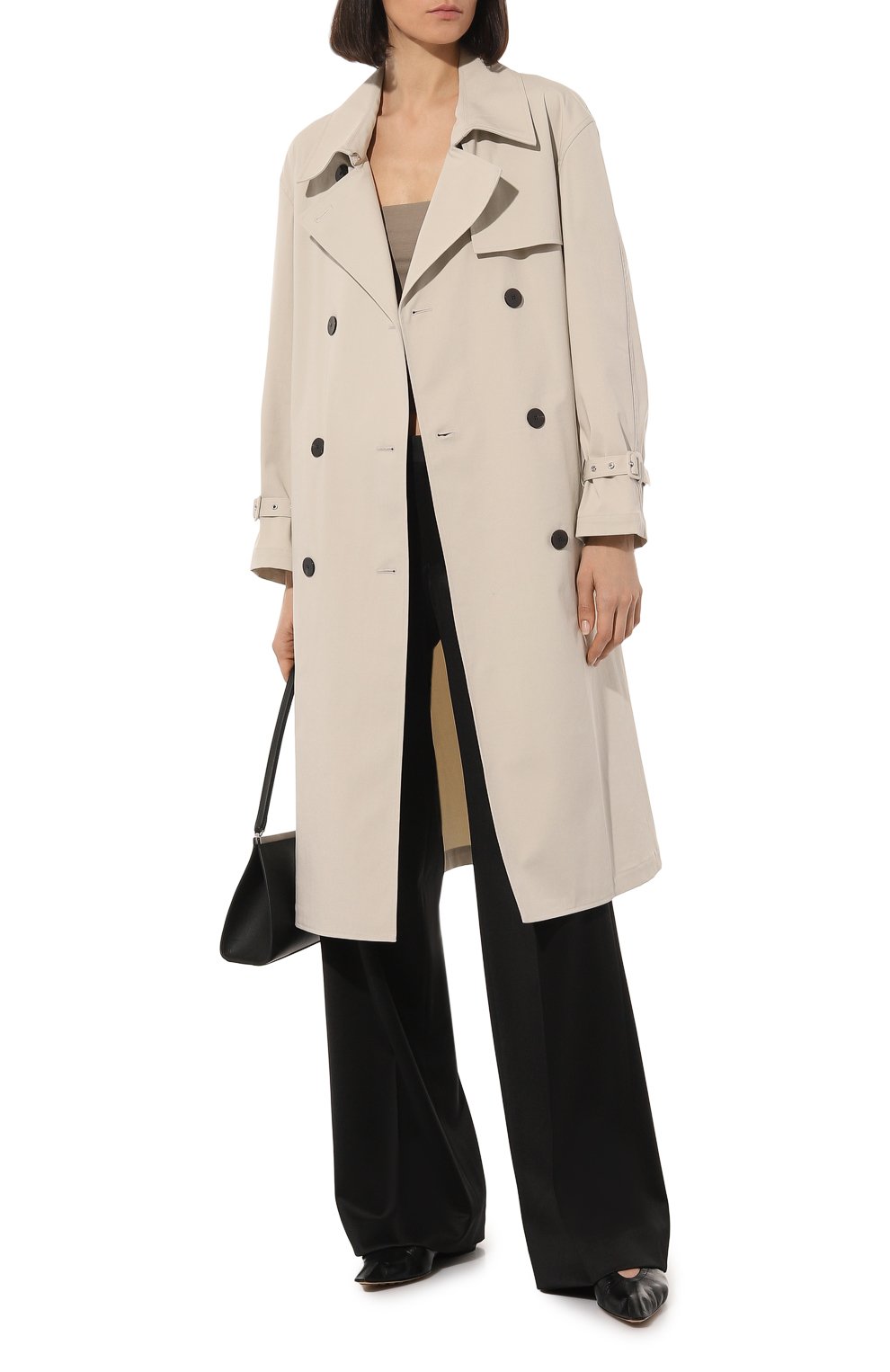 Тренч THEORY кремового цвета по цене 91950 руб., арт. N0104406, фото 2 Тренч THEORY, арт. N0104406, фото 2