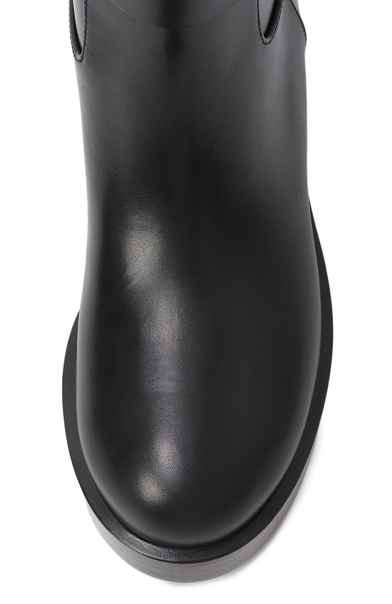 Кожаные ботинки galaxy MACH & MACH, арт. PF24-S0751-40-CLF-BLK, фото 1
