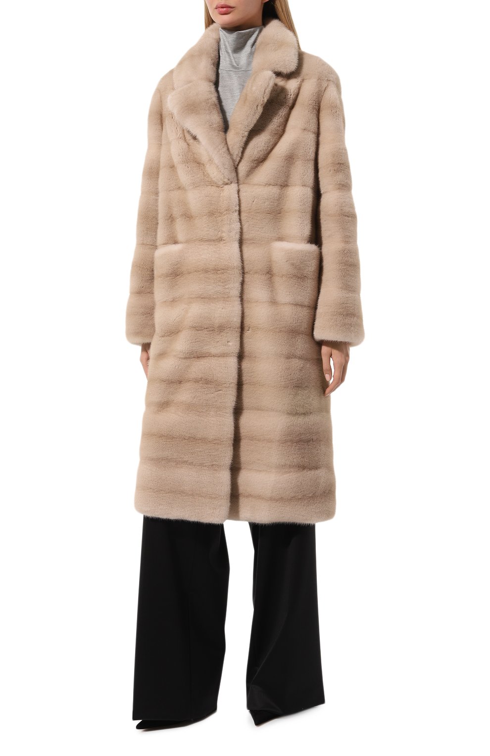 Шуба из меха норки VICTORIA KUSENKOVA, арт. 701800011637, фото 3