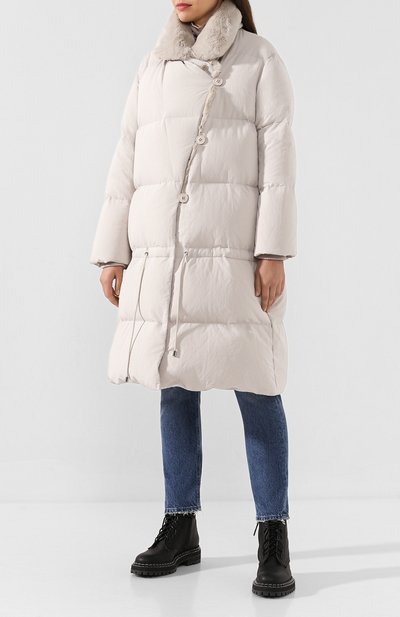 Пуховик с меховой отделкой ADD, арт. WAW881, фото 3