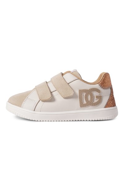 Кожаные кеды DOLCE & GABBANA, ар т. DN0239/A3M41, фото 2