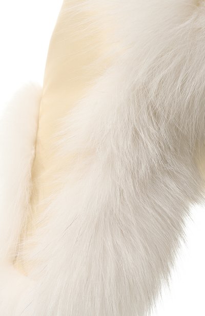 Шапка-ушанка с мехом песца FURLAND, арт. 0107603310100600141, фото 3