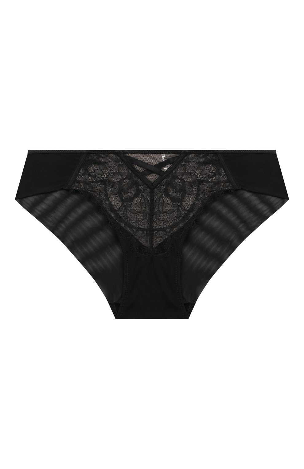 Трусы-слипы CHANTAL THOMASS черного цвета по цене 9960 руб., арт. T220163, фото 1 Трусы-слипы CHANTAL THOMASS, арт. T220163, фото 1