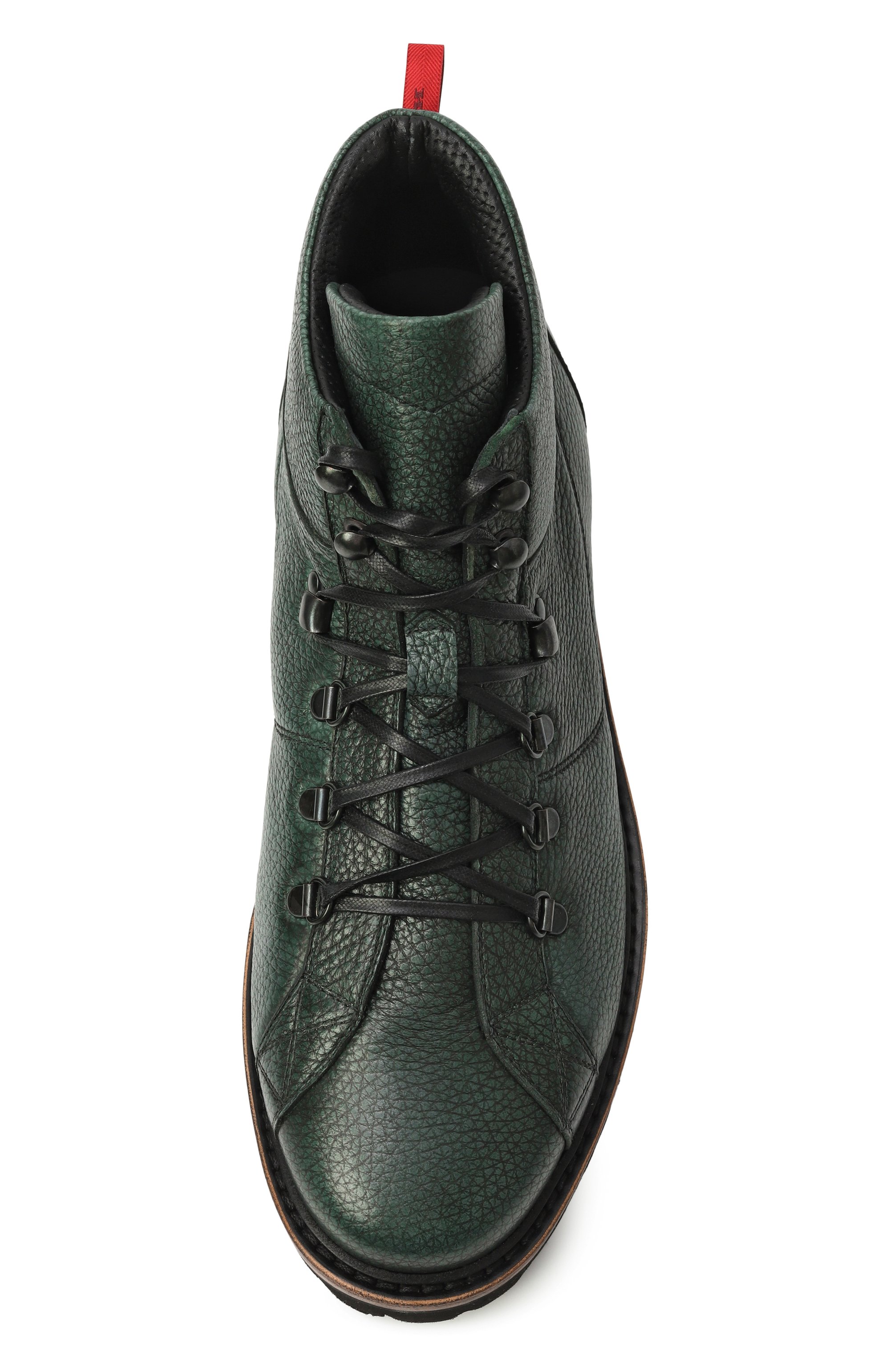 Кожаные ботинки KITON, арт. USSA175N0012615, фото 6