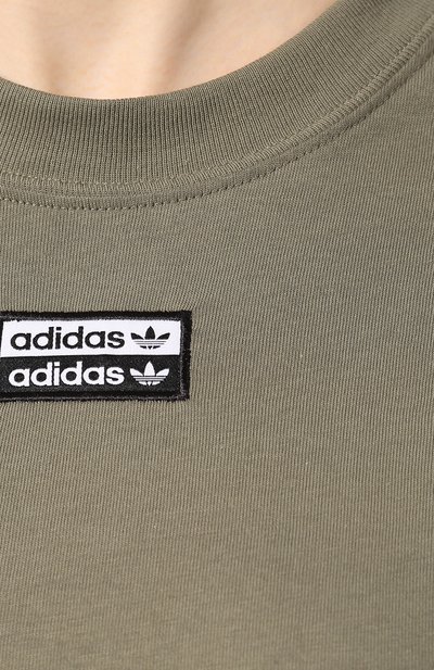 Хлопковая футболка ADIDAS ORIGINALS, арт. FM4882, фото 5
