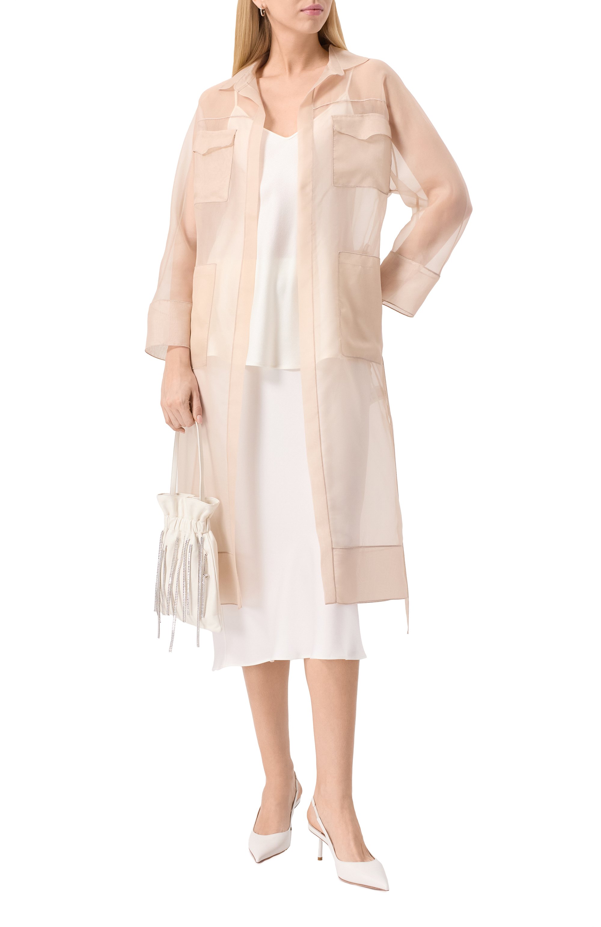 Атласный топ ANTONELLI FIRENZE, арт. N5986/794, фото 2