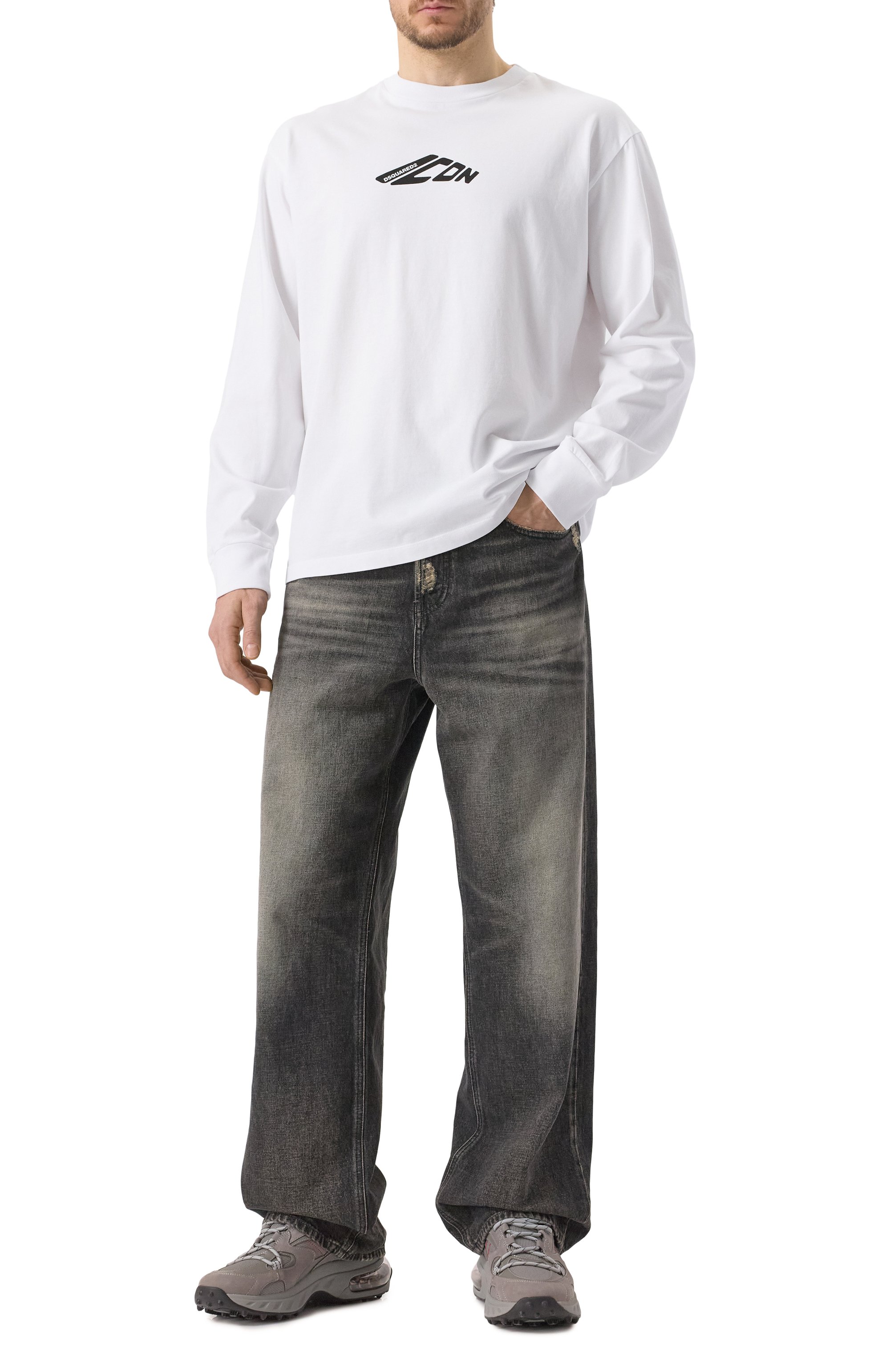 Комбинированные кроссовки bubble DSQUARED2, арт. SNM0412/09704359, фото 2