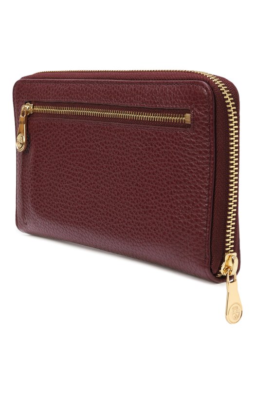 Кожаный кошелек A.G.SPALDING & BROS Бордовый, фото 2