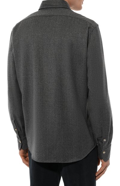 Шерстяная рубашка ALESSANDRO GHERARDI, арт. BR1L-3G-7T/7377, фото 4