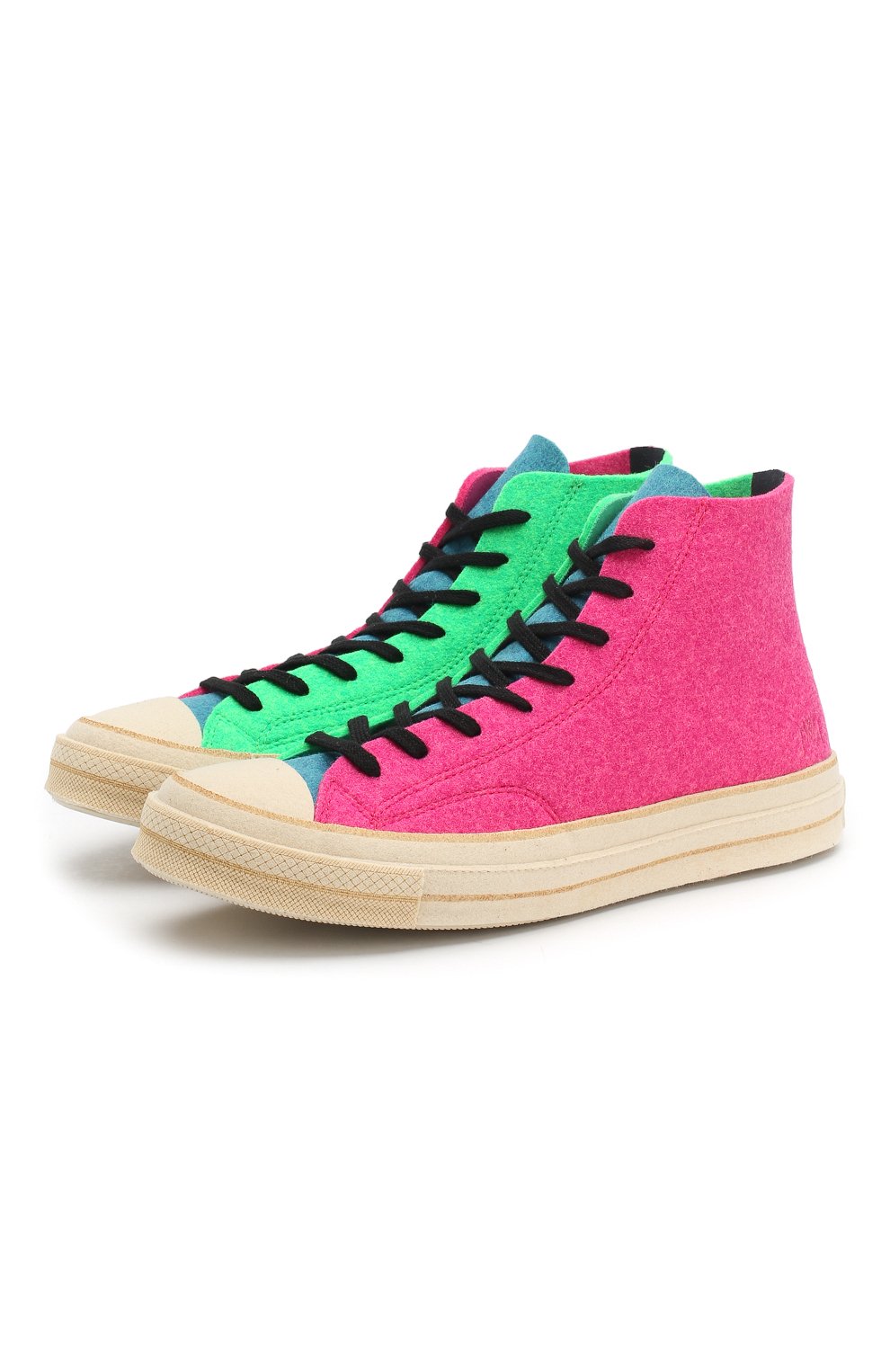 Текстильные кеды chuck taylor 70 felt converse х jw anderson CONVERSE, арт. 162843, фото 7