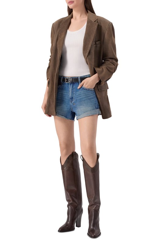 Джинсовые шорты Ksubi WFA25WA009 Синий  WFA25WA009 Фото 2