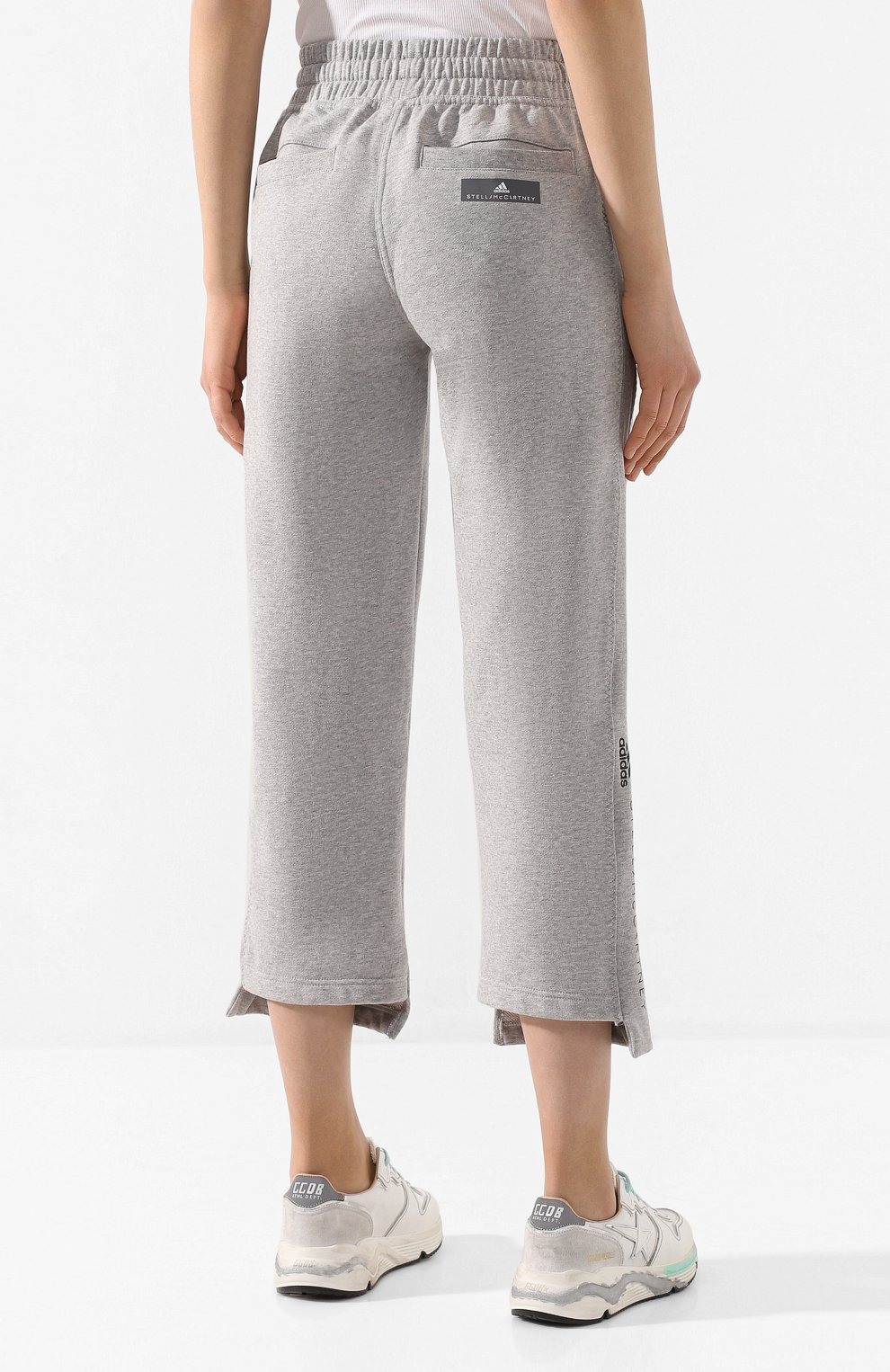 Хлопковые брюки ADIDAS BY STELLA MCCARTNEY, арт. FL2846, фото 4
