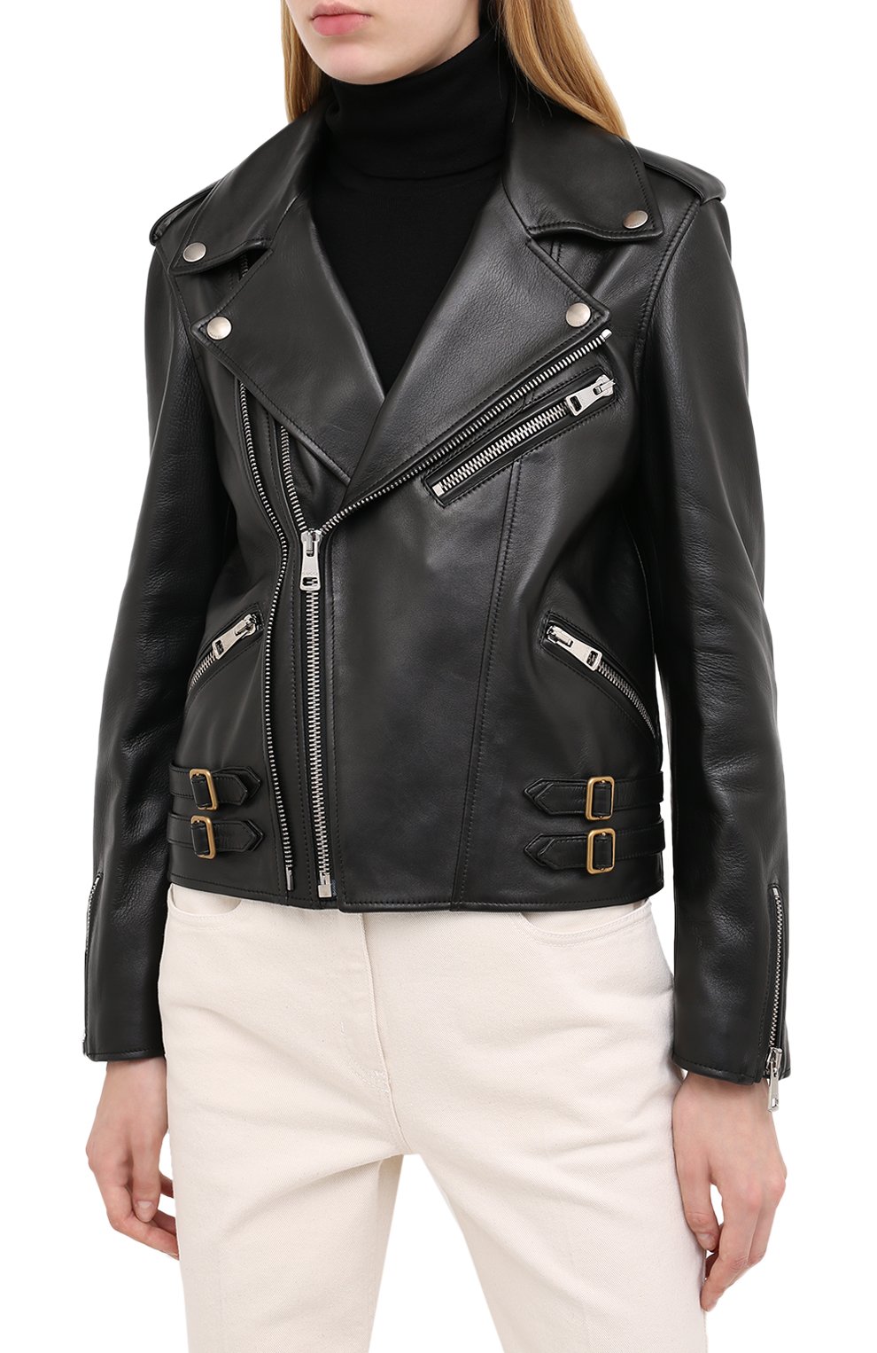 Кожаная куртка GUCCI, арт. 629189/XN336, фото 3