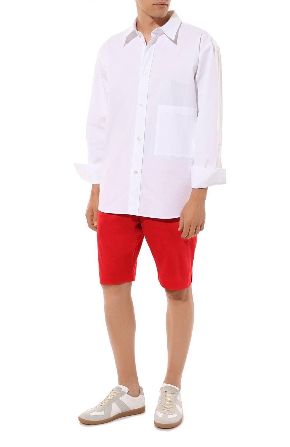 Хлопковые шорты KITON, арт. UPSH0RTH08436, фото 2