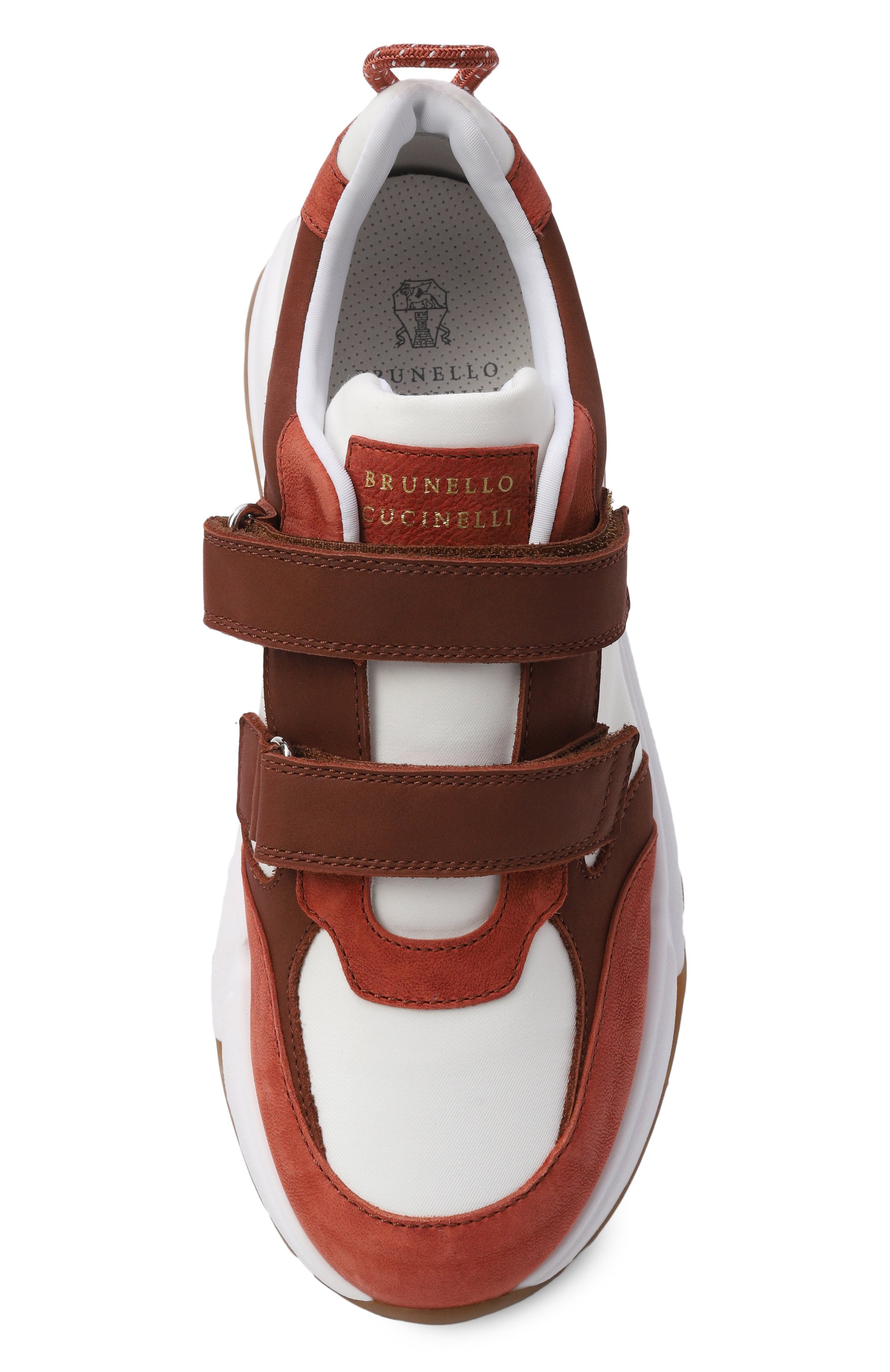 Комбинированные кроссовки BRUNELLO CUCINELLI, арт. BU0XD1A166, фото 4