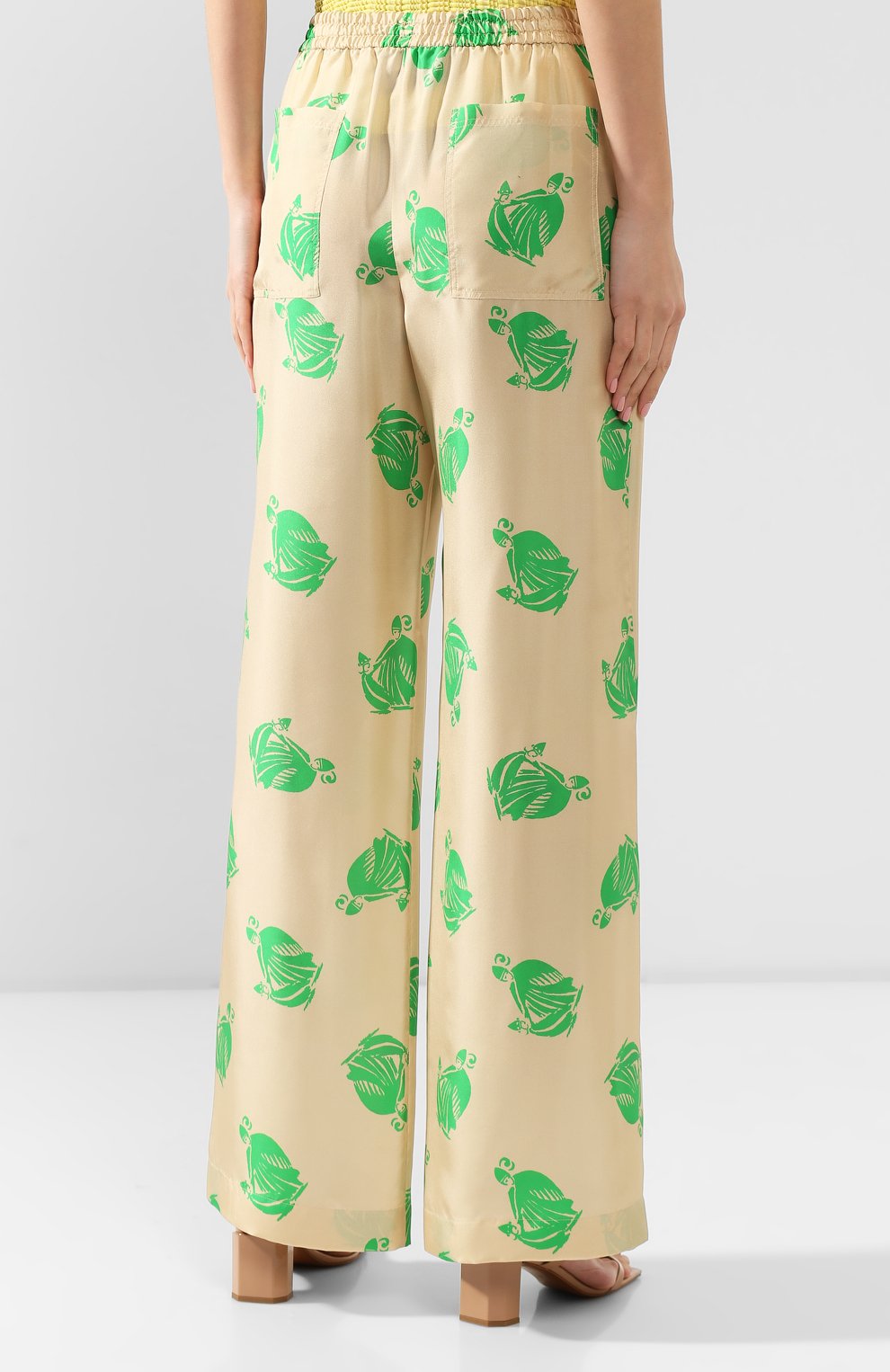 Шелковые брюки LANVIN, арт. RW-TR505I-4185-H19, фото 4