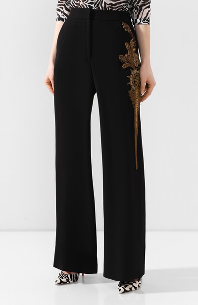 Брюки DRIES VAN NOTEN черного цвета по цене 152000 руб., арт. 201-10909-9180, фото 3 Брюки DRIES VAN NOTEN, арт. 201-10909-9180, фото 3