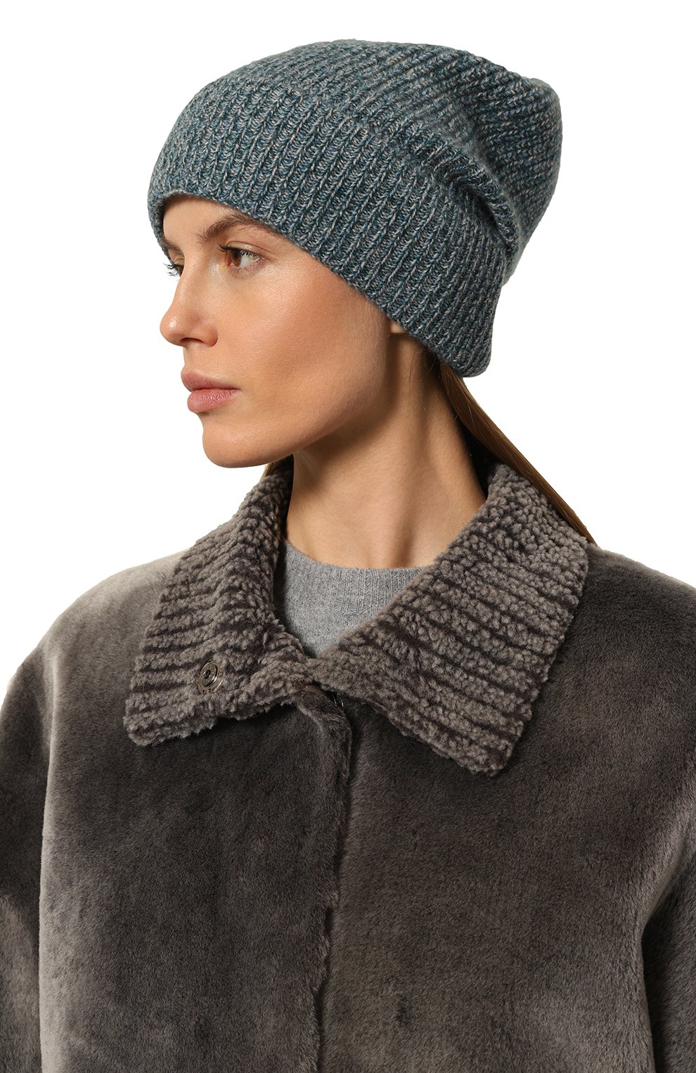 Кашемировая шапка YVES SALOMON, арт. 25WAA515XXMACM, фото 2